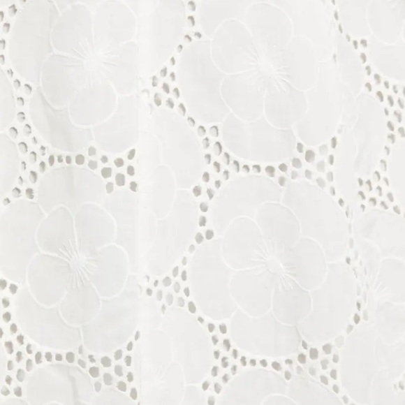 RACHEL PARCELL EYELET COTTON DRESS - Picture 4 of 6